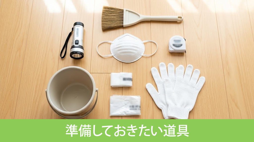 空き家を管理する際に準備しておきたい道具