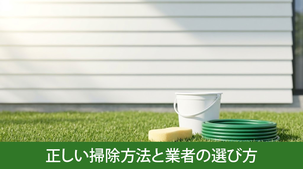 一戸建て外壁の正しい掃除方法と業者の選び方
