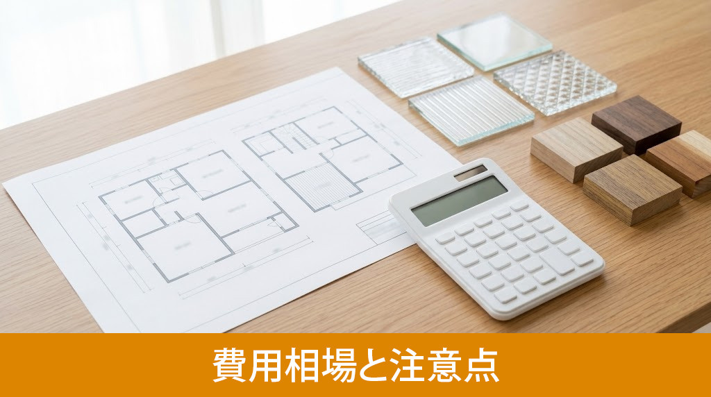 室内窓を後付けする際の費用相場と注意点