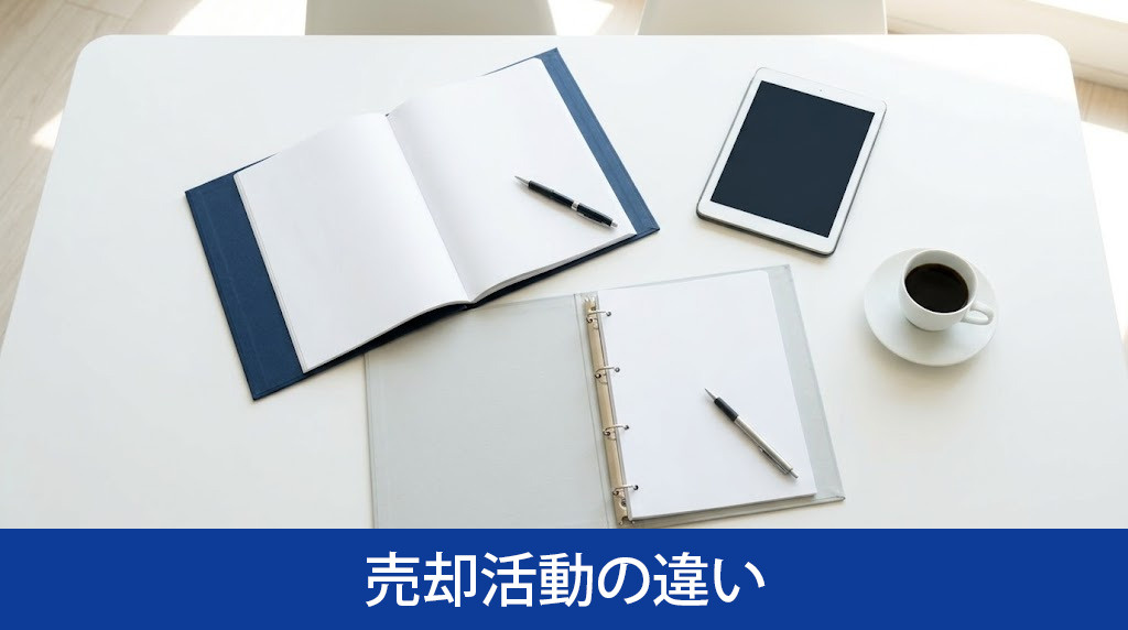 一般媒介と専任媒介の売却活動の違い