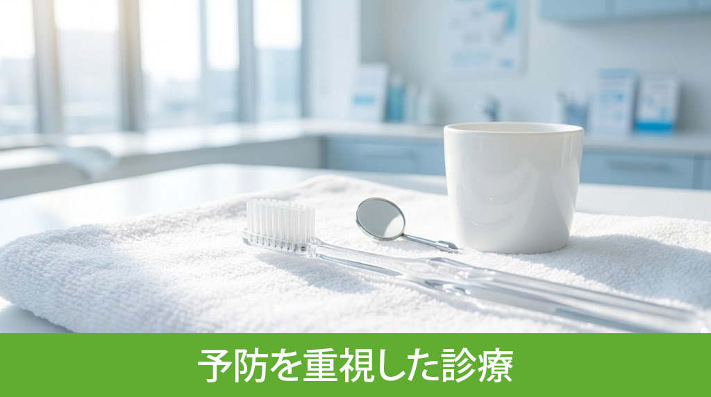 「久喜総合歯科」の予防を重視した診療