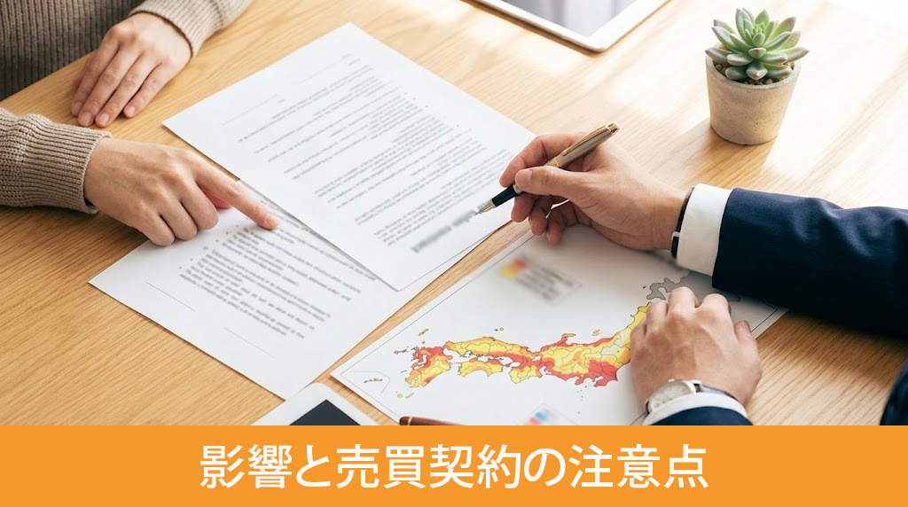 浸水被害を受けた際の影響と売買契約の注意点