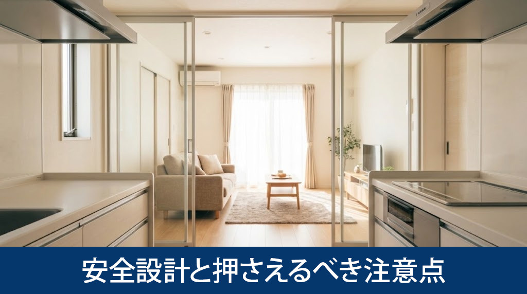各エリア別の安全設計と押さえるべき注意点