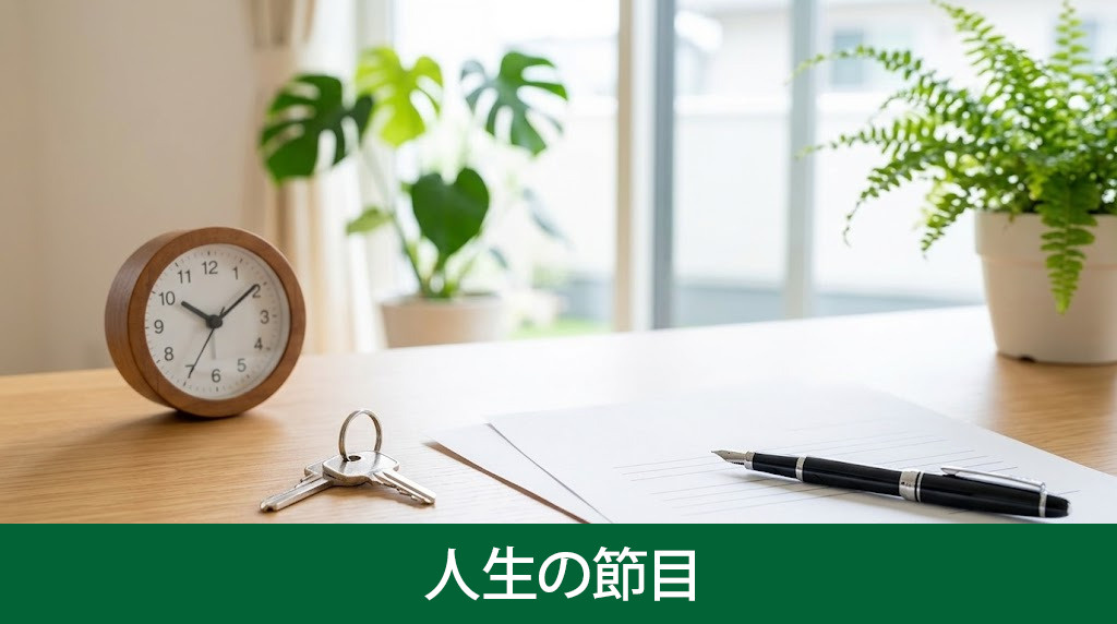 不動産の早期売却に迫られる人生の節目