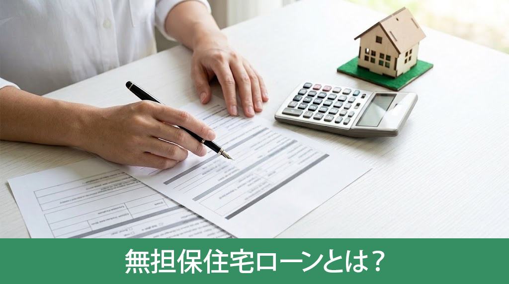 無担保住宅ローンとは?