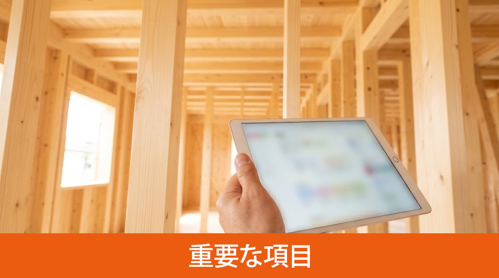住宅性能評価の重要な項目