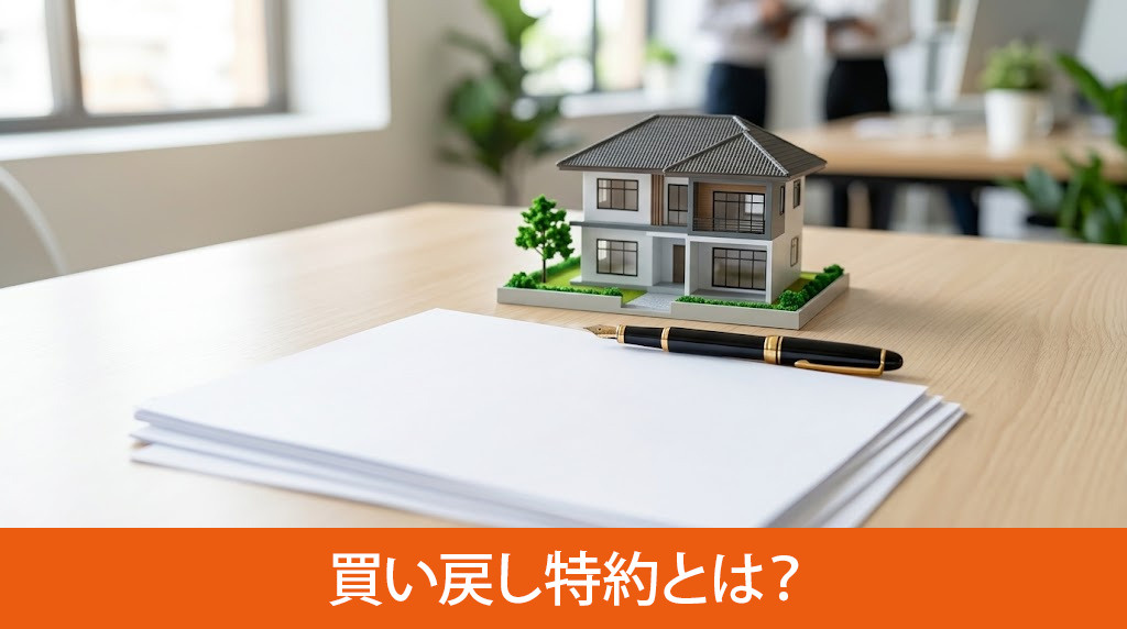買い戻し特約とは?