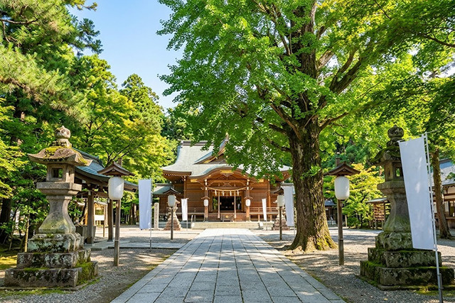 大阪市城東区にある「諏訪神社」の獅子舞