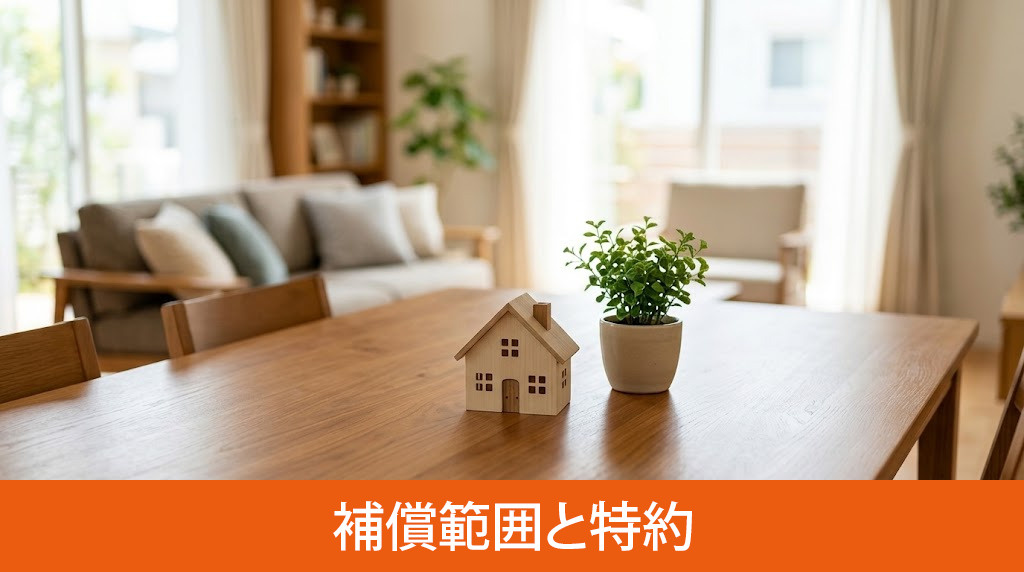 基本となる火災保険の補償範囲と特約