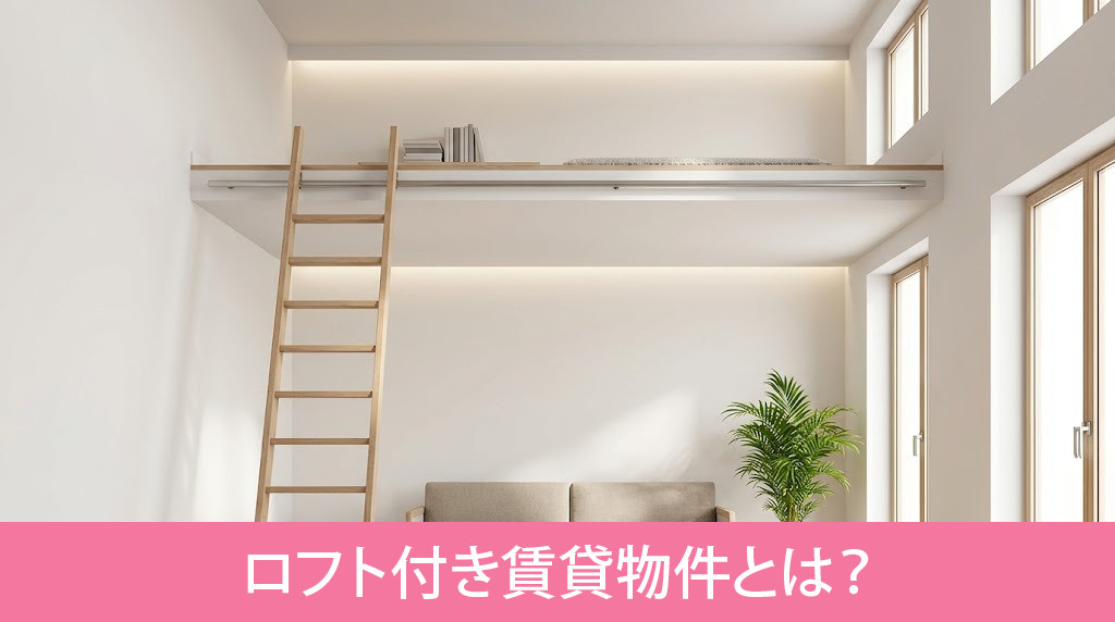 ロフト付き賃貸物件とは?