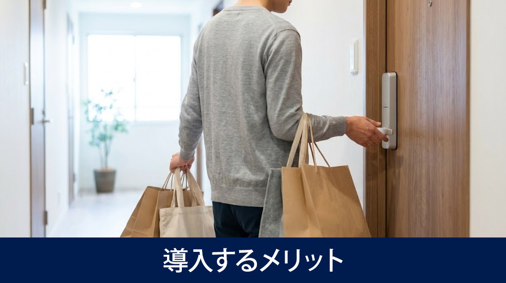 賃貸物件にスマートロックを導入するメリット