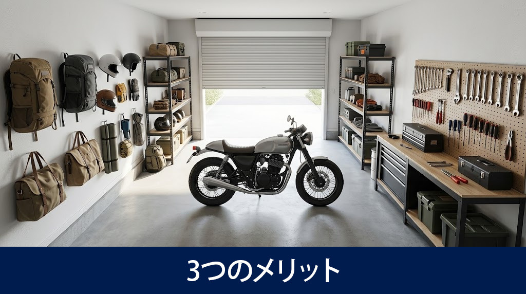 賃貸ガレージハウスに住む3つのメリット
