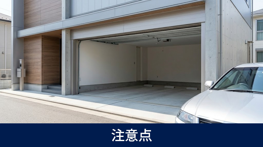 賃貸ガレージハウス契約前に必要な注意点
