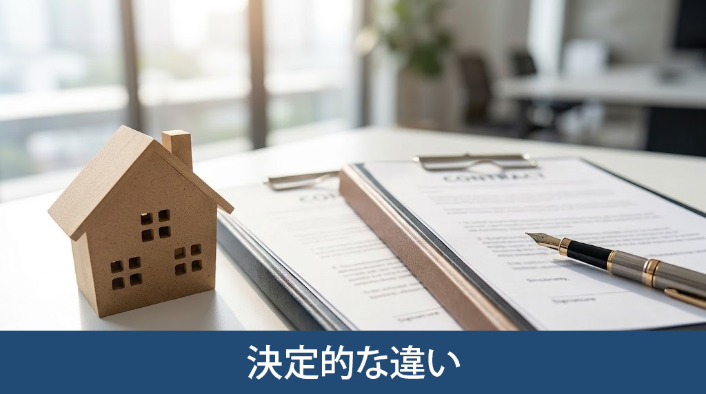 普通借家契約と定期借家契約の決定的な違い