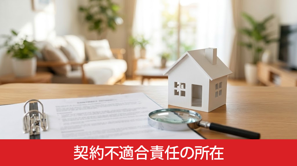 中古住宅の不具合発覚した際の契約不適合責任の所在