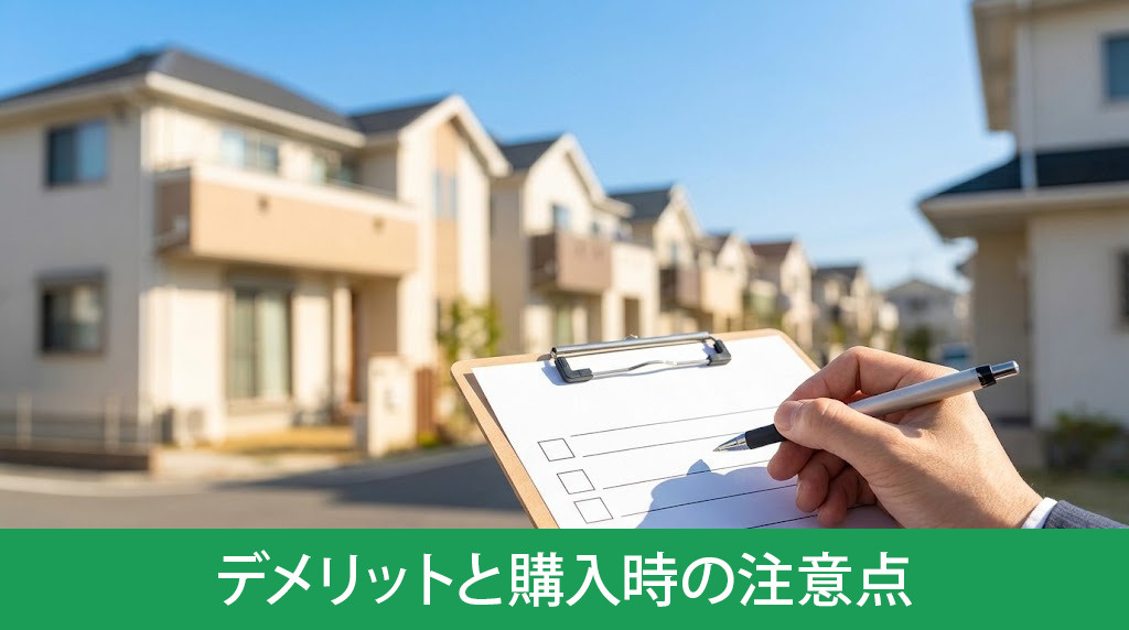 新築と中古のデメリットと購入時の注意点