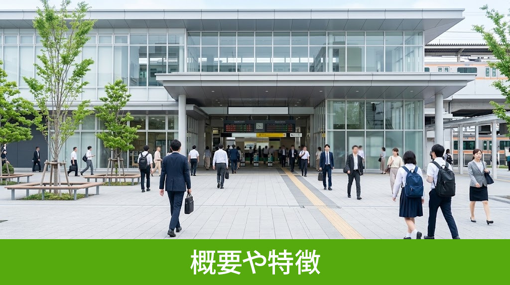 住道駅の概要や特徴
