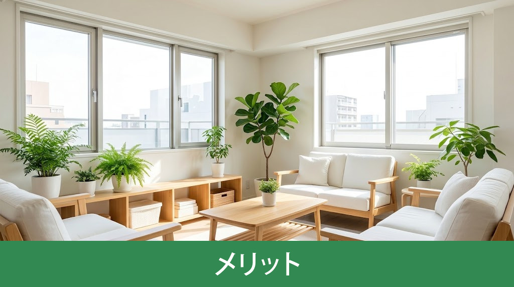 中古マンションの角部屋を買うメリット