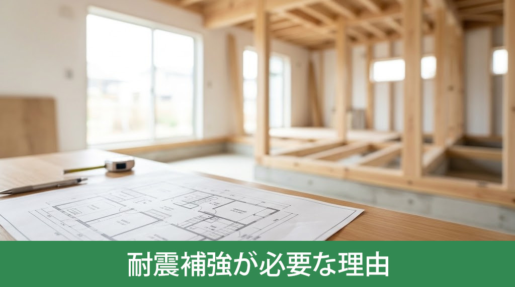 一戸建てリノベーションで耐震補強が必要な理由