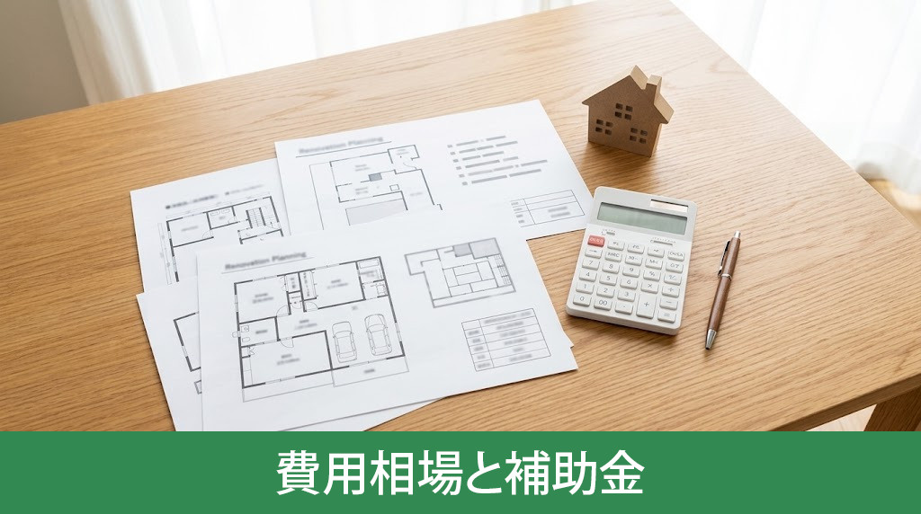 耐震リノベーションの費用相場と補助金
