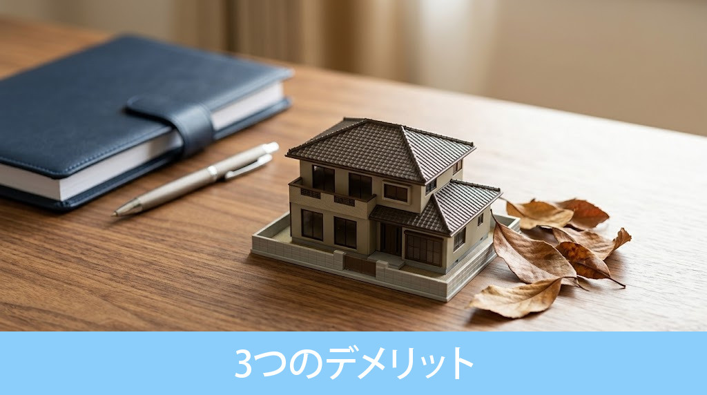 空き家を放置する3つのデメリット