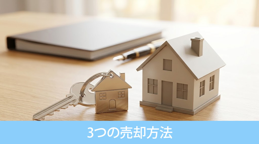 空き家を高値で手放すための3つの売却方法