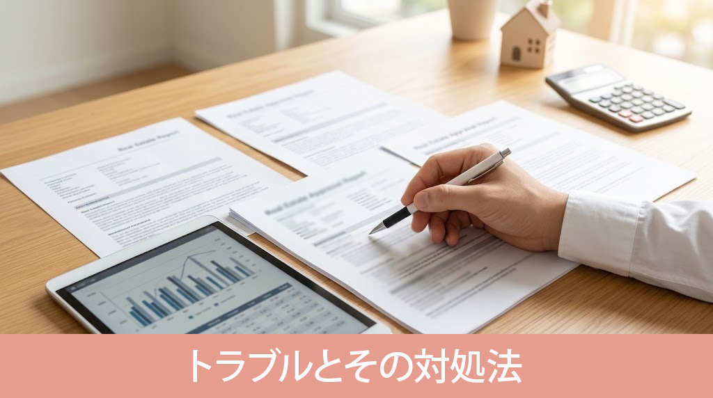 家の査定で起きやすいトラブルとその対処法