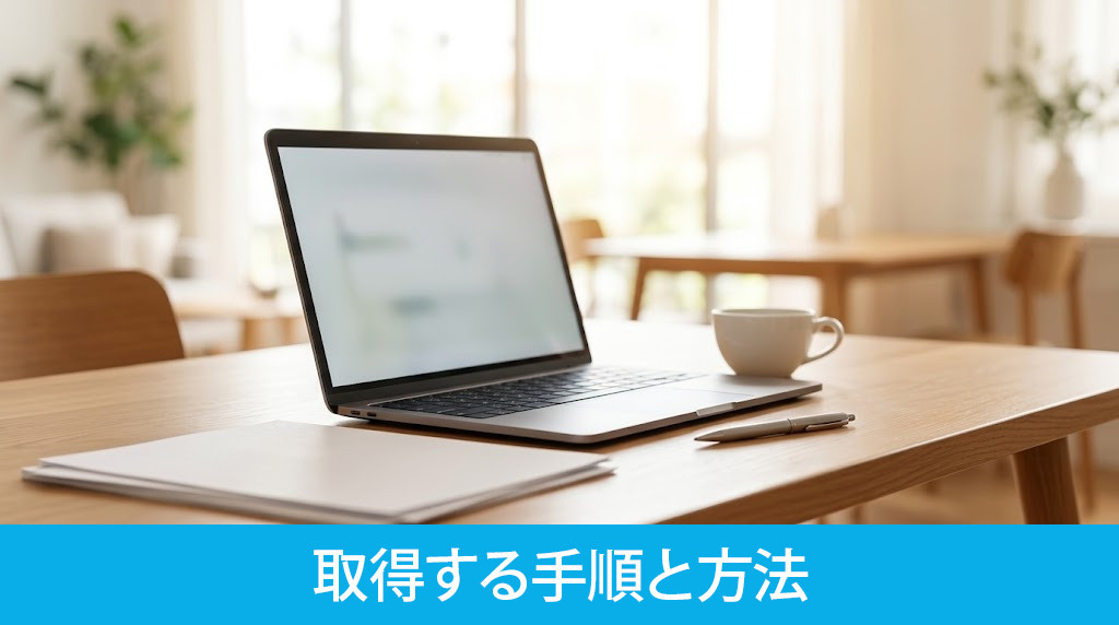 重要事項調査報告書を取得する手順と方法