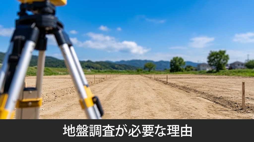 注文住宅の建築前に地盤調査が必要な理由