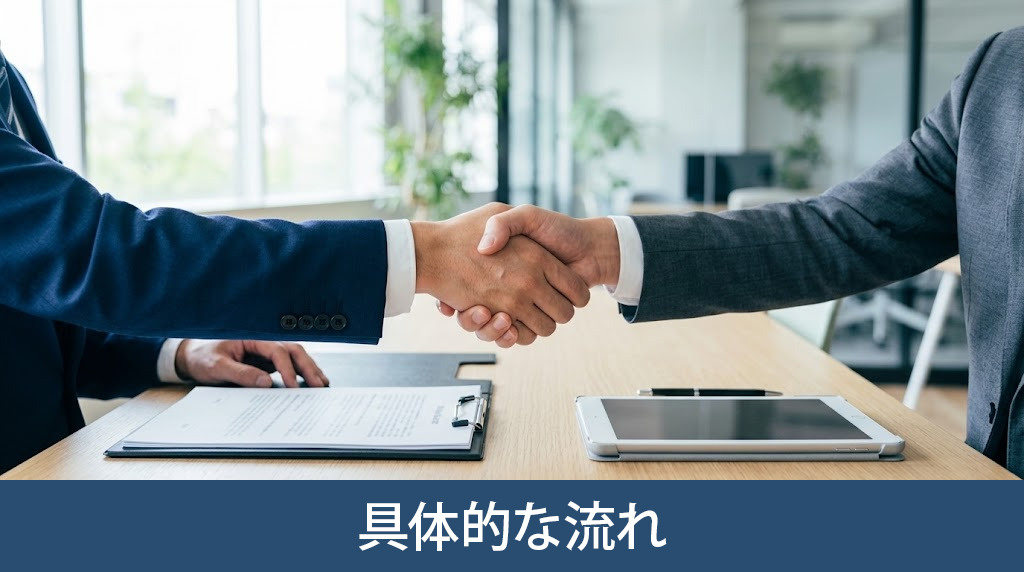空き家を任意売却する際の具体的な流れ