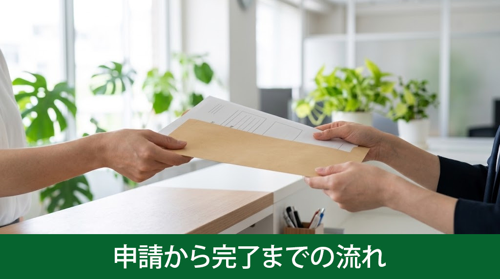 建物滅失登記の申請から完了までの流れ