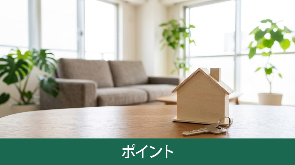 住み替え成功のために押さえるべきポイント