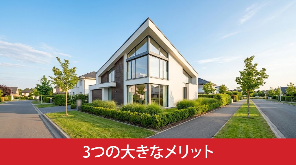三角地を購入する3つの大きなメリット