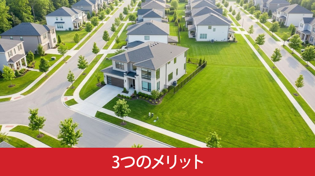 隣の土地を買う3つのメリット