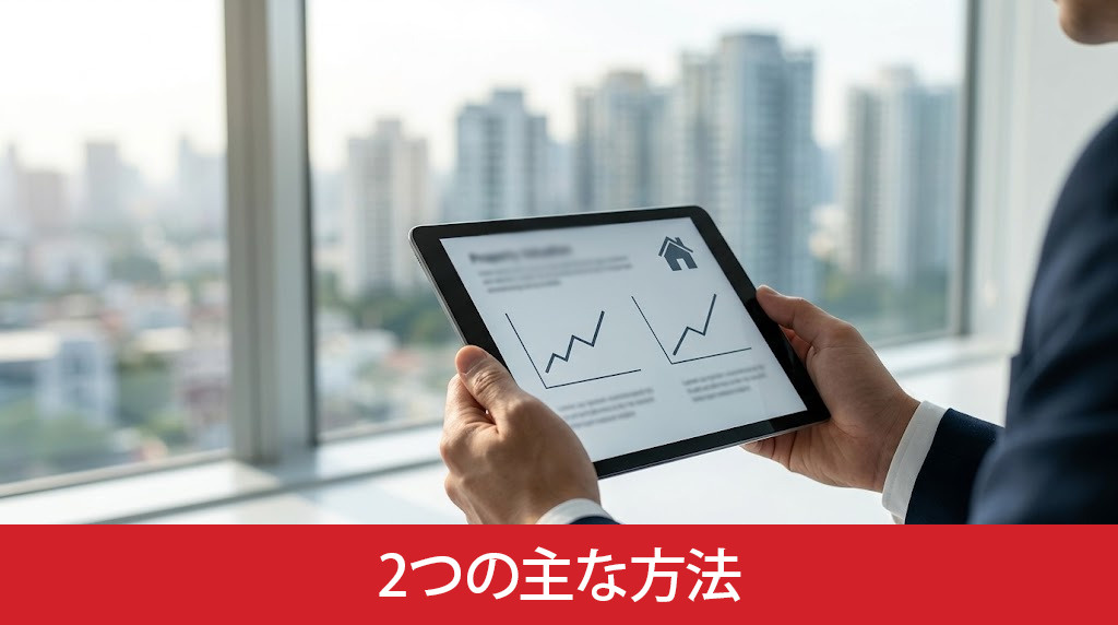 マンション査定額を算出する2つの主な方法