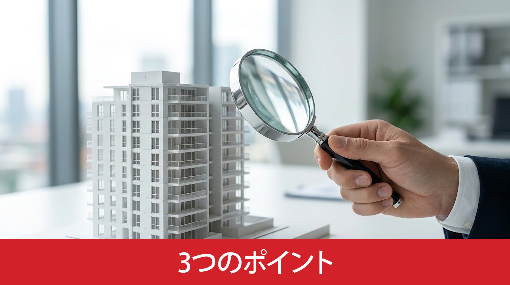 マンション査定額に影響する3つのポイント