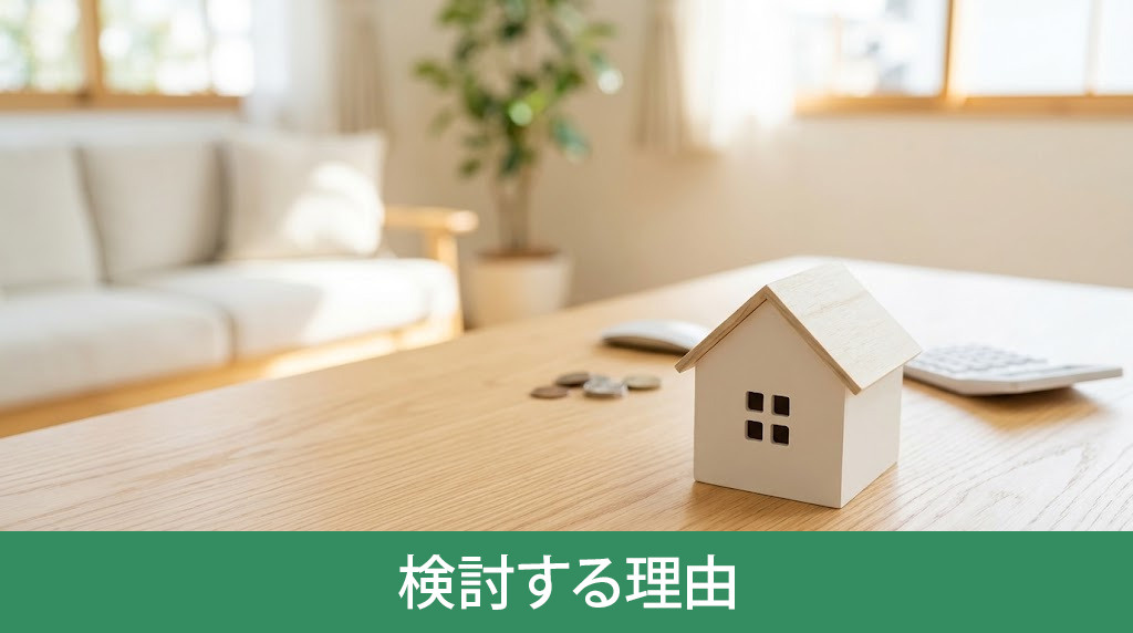 ダウンサイジング買い替えを検討する理由