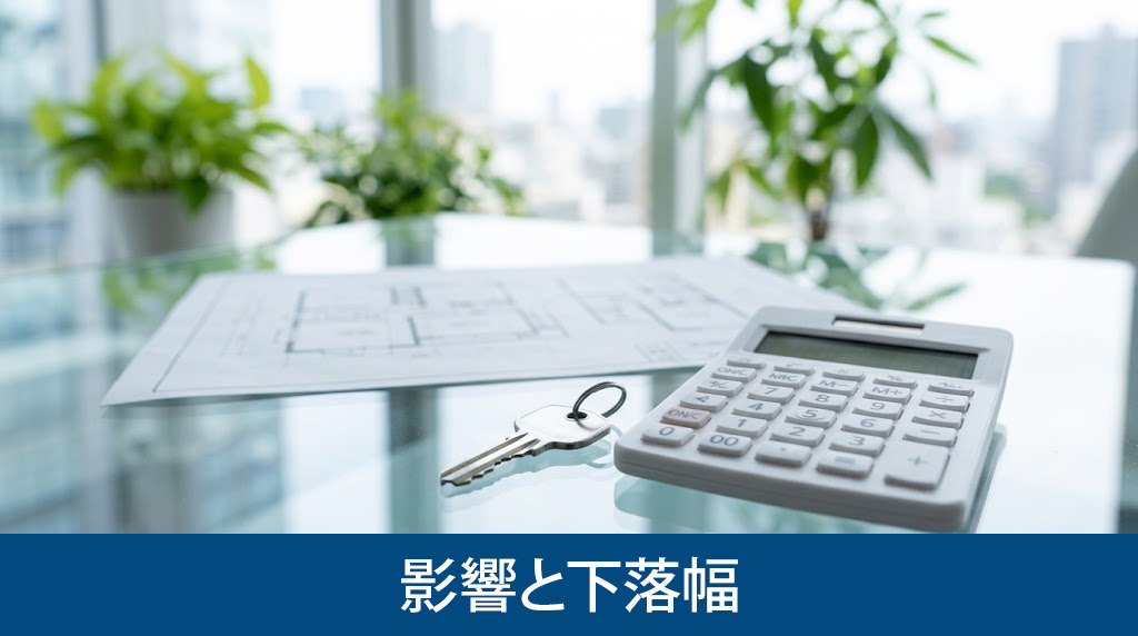 心理的瑕疵が売却価格に与える影響と下落幅