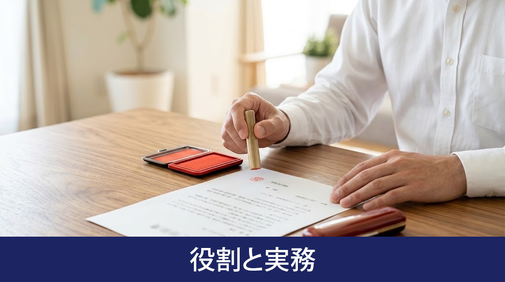 印鑑証明の役割と実務