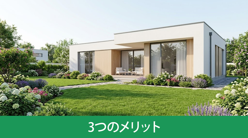 一戸建てに庭を設ける3つのメリット