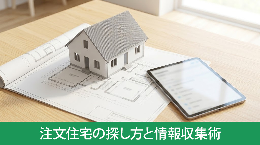 理想を叶える注文住宅の探し方と情報収集術