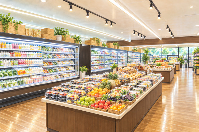 宝来エリアの便利な買い物環境のイメージ