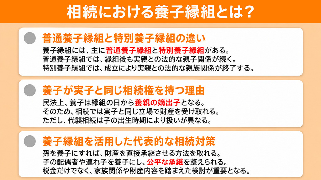相続における養子縁組とは?