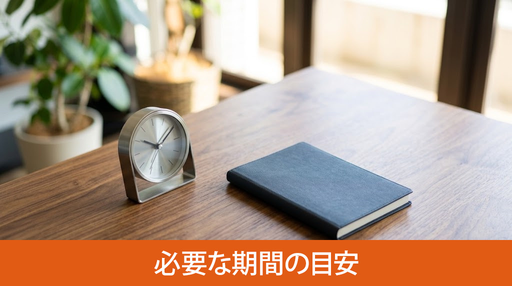 内緒で売却完了するまでに必要な期間の目安