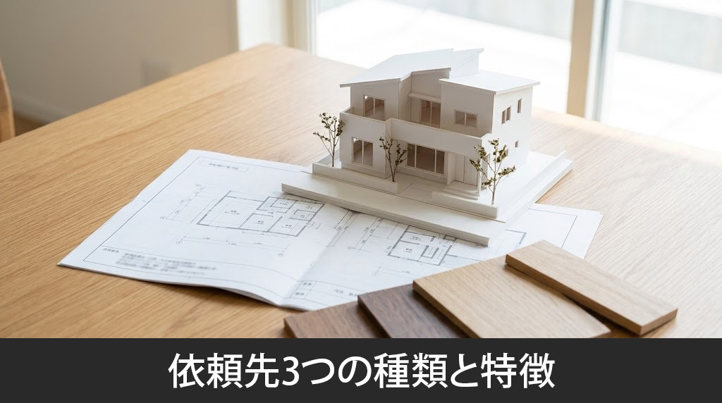 注文住宅の主な依頼先3つの種類と特徴