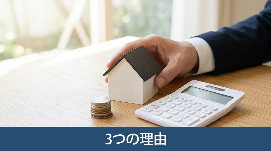 空き家現金化なら買取がおすすめな3つの理由