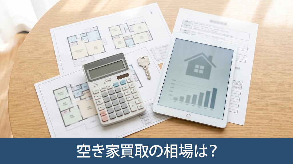 空き家買取の相場は?