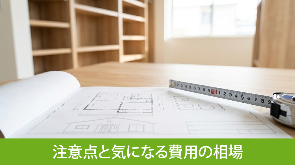 失敗しないための注意点と気になる費用の相場