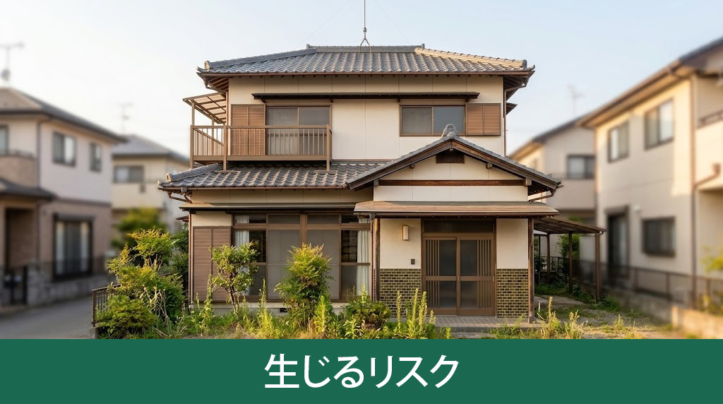 共有名義の空き家を放置して生じるリスク