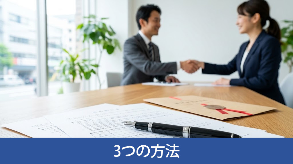 底地の売却を成功させる3つの方法